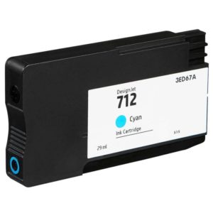 CRT HP 712 29-ml Cyan DesignJet Ink Cartridge