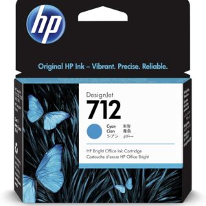 CRT HP 712 29-ml Cyan DesignJet Ink Cartridge