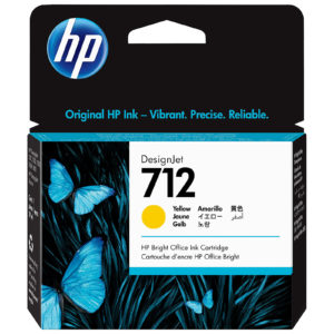 CRT HP 712 29-ml Yellow DesignJet Ink Cartridge