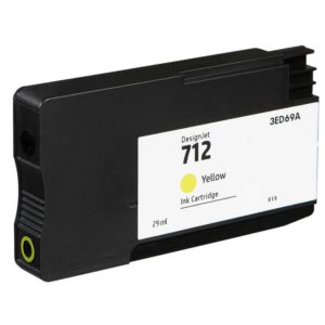 CRT HP 712 29-ml Yellow DesignJet Ink Cartridge