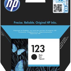 ! HP 123 – Cart Noire – 120 p- AFR only Avaibility