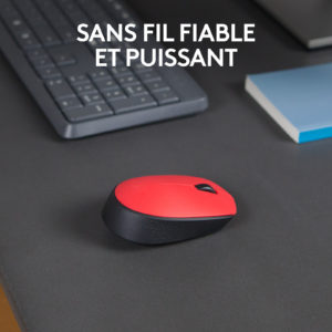 Logitech M171 – Souris sans fil RED-K IN