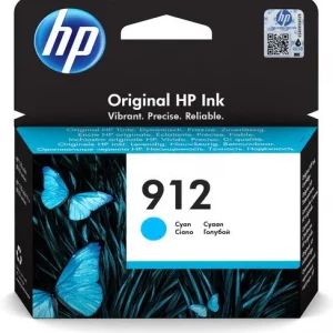 HP 912 – Cartouche encre Cyan – 315 pages