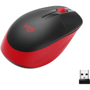 Souris M190 Full-size – Rouge