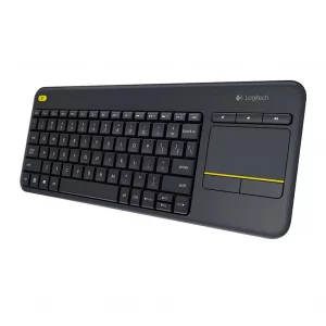 Logitech K400 Plus – Clavier avec pavé Tactil sans fil – TV et PC