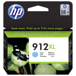 HP 912XL – Cartouche encre Cyan – 825 pages -( MC 60 )