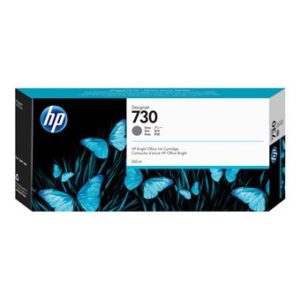 HP 730 – 300 ml – haute capacité – gris – originale