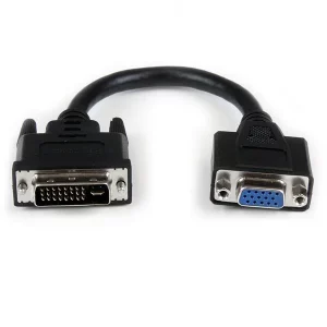 Adaptateur DVI vers VGA 20cm M/F