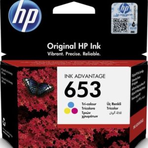 CRT HP 653 – encre 3-couleurs – (MC 60)