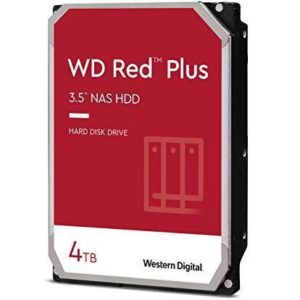 WD Red Plus 4To SATA 6Gb/s 3.5p Rpm5400 128MB cache Intern HDD