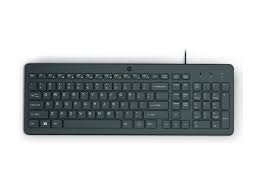 HP 150 Wired Keyboard French – Black