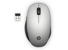 HP 300 Dual Mode Wireless Mouse – Silver