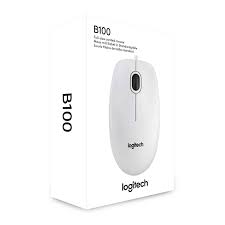 souris B100 White – souris filaire