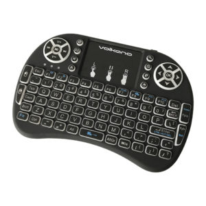 VOLKANO VK20038-BK – MINI CLAVIER BLUETOOTH POUR TV ( QWERTY)