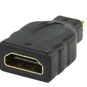 ADAPTATEUR Micro-HDMI (M) vers HDMI (F) OR * 128293/128288