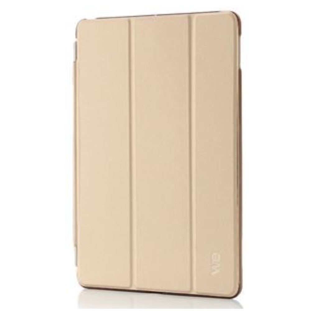 ETUI 3EN1 POUR IPAD 9.7 OR ROSE FONCTION SOM/REV AUTO RABAT AMOVIBL