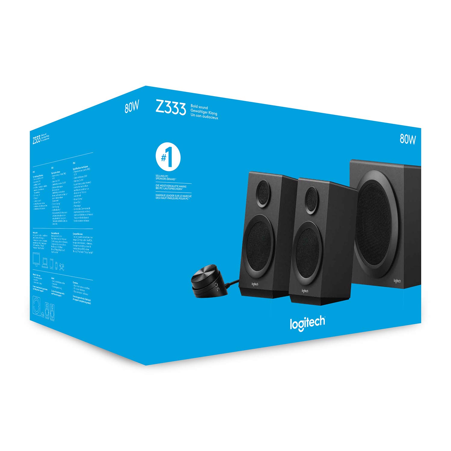 HP LOGITECH 2HP+CAISSON Multimedia Speaker Z333