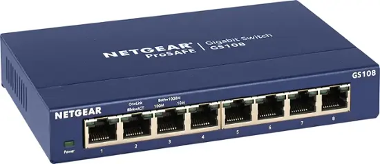 Netgear Switch 8 ports GIGABITS 10/100/1000