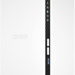 QNAP TS 233-2bay -Blanc  2x USB 2.0  USB-A 3.2 (5 Gbit/s)  LAN)