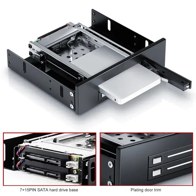 RACK interne pour remplacer dvd par hdd 2.5 » sur portable – 730192