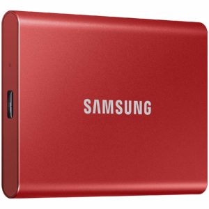 SAMSUNG Externe T7 500Go USB3.2 Gen 2 * ROUGE ( TCP 6? incluse)