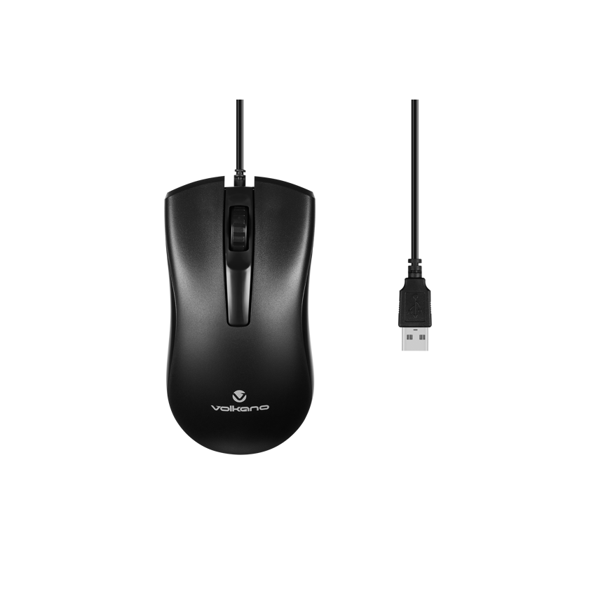 VOLKANO VK-20156-BK SOURIS FILAIRE ONYX