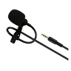 VOLKANO VK-6507-BK CLIP Series MICROPHONE Cravate Jack 3.5mm