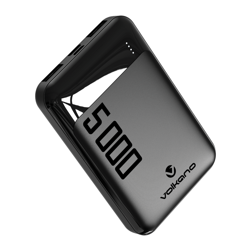 VOLKANO VK-9020-BK POWER BANK 5000mAH PUNCH SERIES