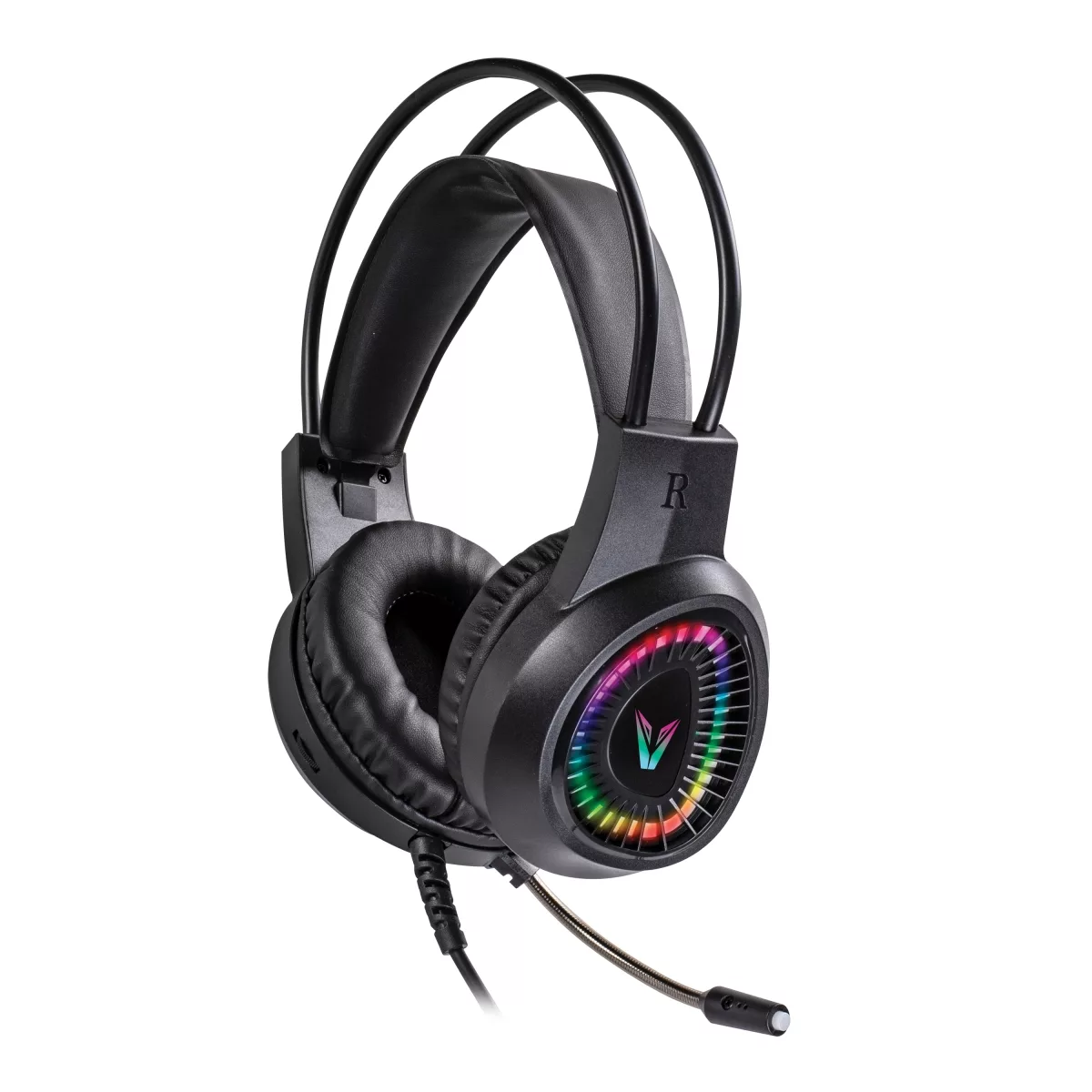 VX Gaming Company series RGB Gaming Headphones – Black